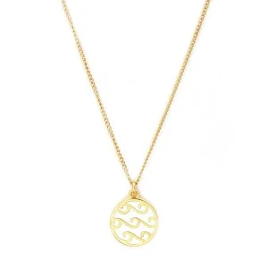 Goldene Kette white waves