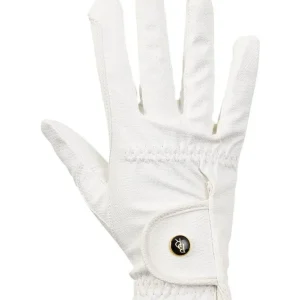 Grip Pro Reithandschuh White 9