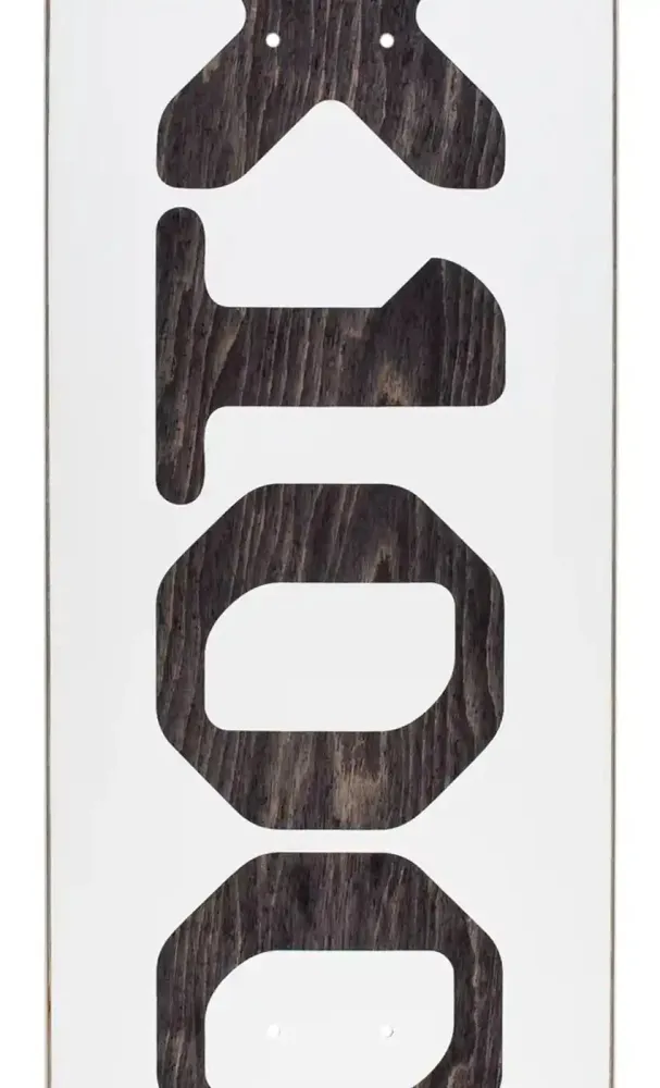 GX1000 OG Logo 8.25 Deck White Black Veneer