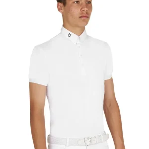 Herren Turnierpoloshirt atmungsaktiv White XL