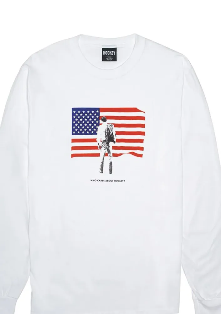 Hockey Patriot Longsleeve White