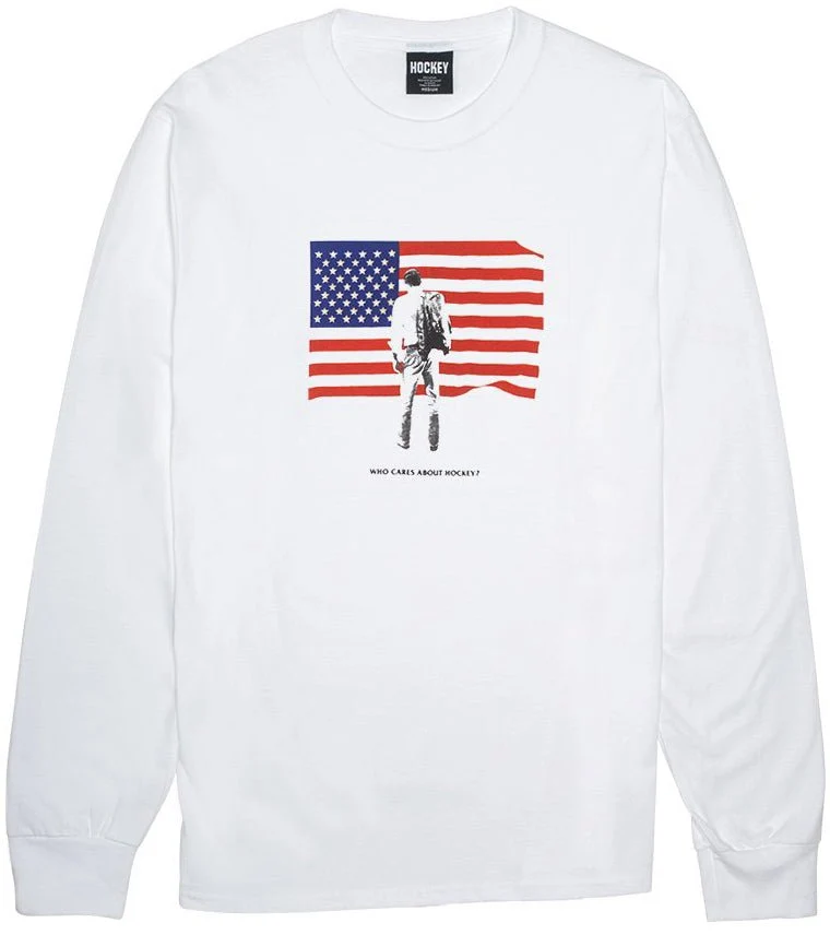 Hockey Patriot Longsleeve White