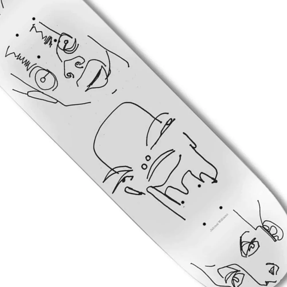 Hopps Williams Dreamer 8.125 Deck White