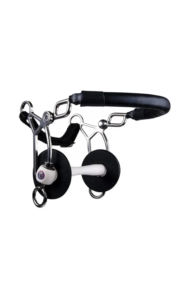 Inno Sense Hackamore Combi Short Flexi Soft-15 – weiß, 135 mm