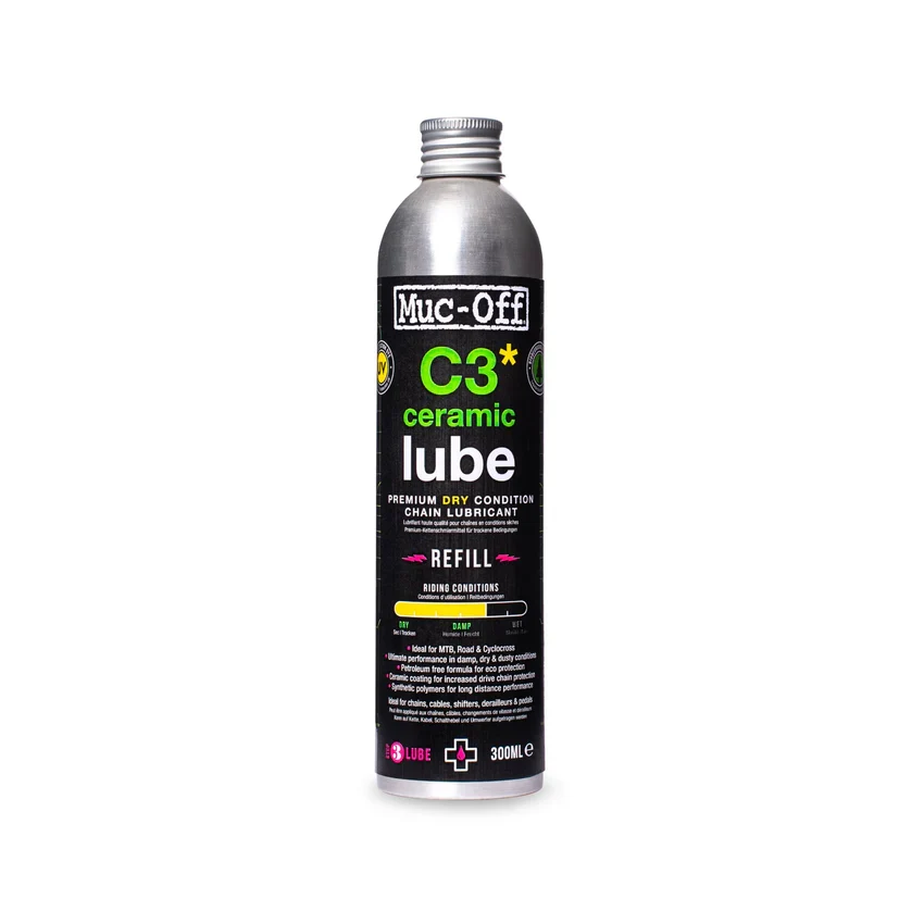 Keramisches Trockenschmiermittel für Ketten MUC-OFF C3 DRY CERAMIC LUBE (300 ml)