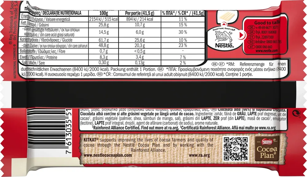 Kitkat White Schokoriegel 24 x 41,5g