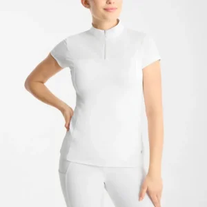 Louisa Damen Mesh Turniershirt White 40