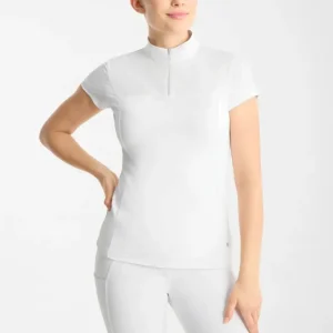Louisa Damen Mesh Turniershirt White 36
