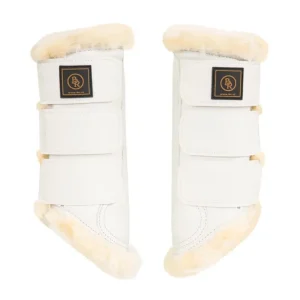 Majestic Dressurgamaschen White M