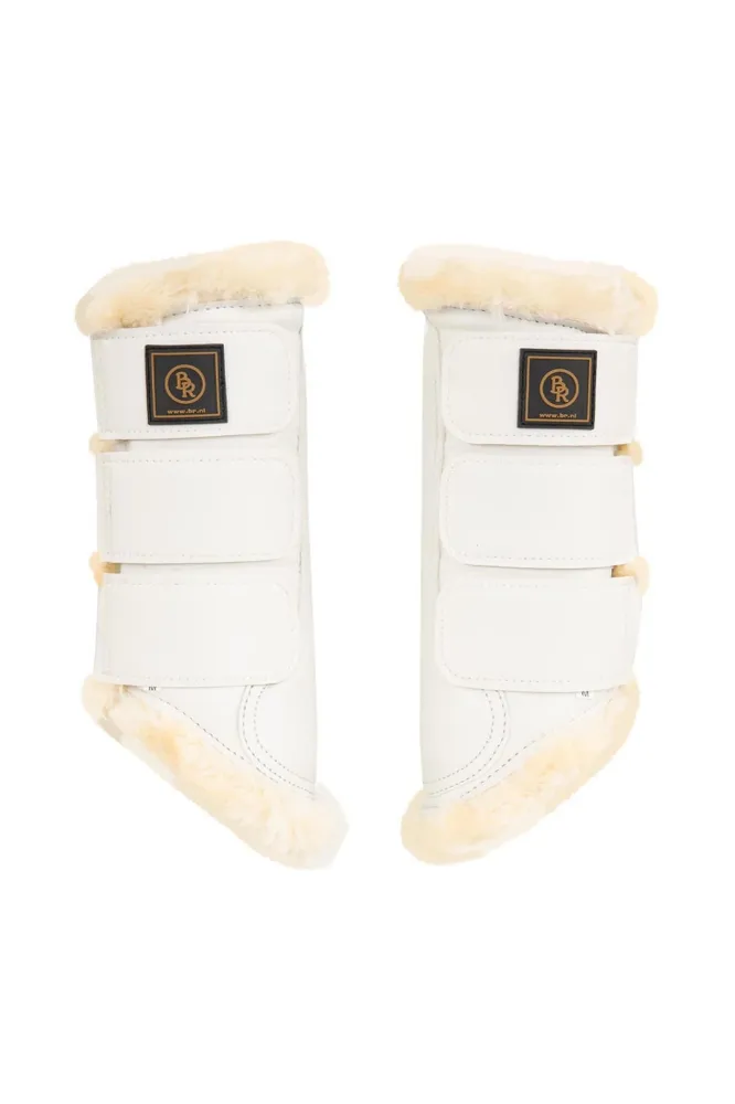 Majestic Dressurgamaschen White L