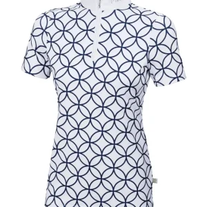 Marou Damen Turniershirt White/Dark Blue 38
