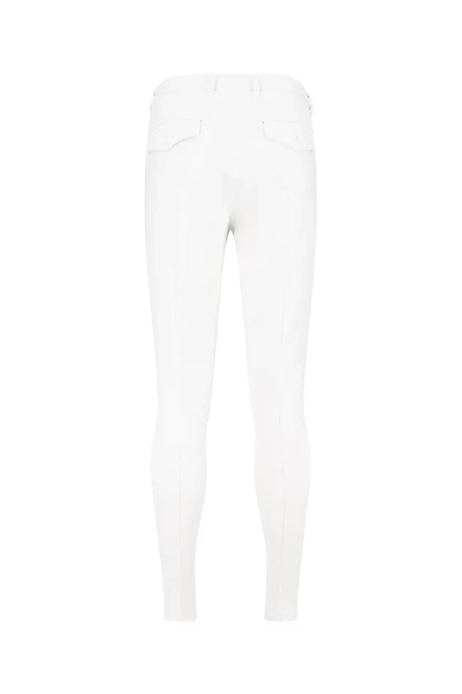 Mexico Herren-Reithose mit Kniebesatz White 48