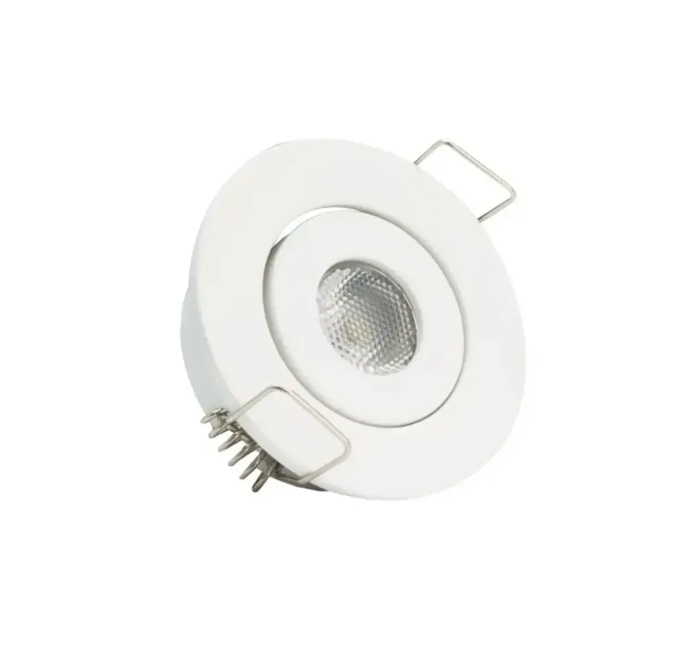 Mini Recesed Spot White | Neigungsable und orientiertes IP44 | Runde | Ø 45 mm
