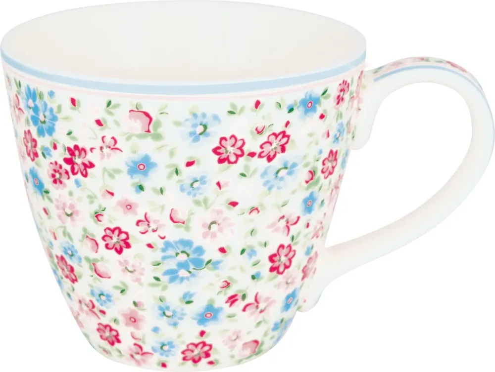 Mug Louisa white