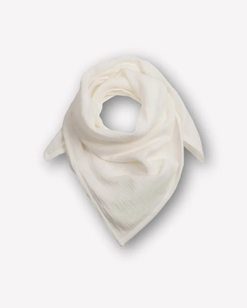 Musselin-Halstuch Erwachsene • Off-White