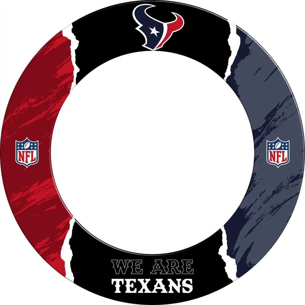NFL – Dartboard Surround – Offiziell lizenziert – Houston Texans