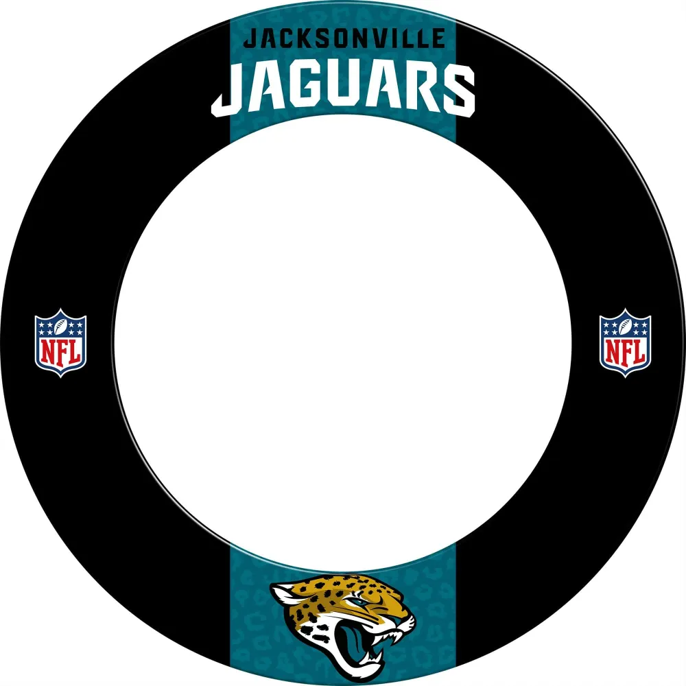 NFL – Dartboard Surround – Offiziell lizenziert – Jacksonville Jaguars
