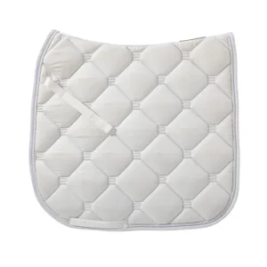 Noble Dressur Schabracke White/White V-WB