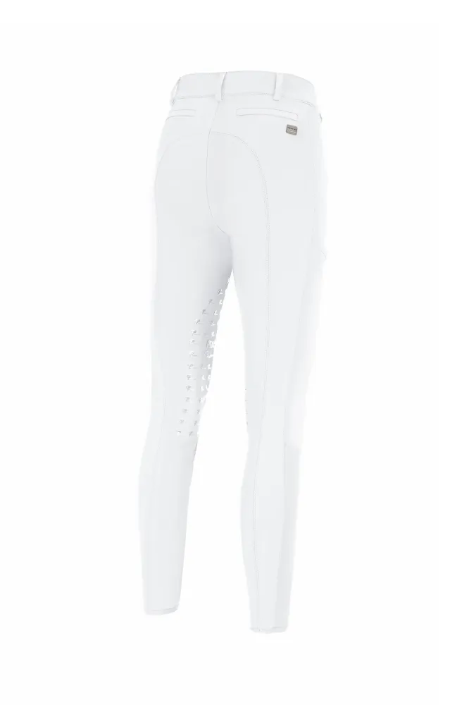 Oliva Athleisure Turnierreithose mit Kniegrip für Damen White 42