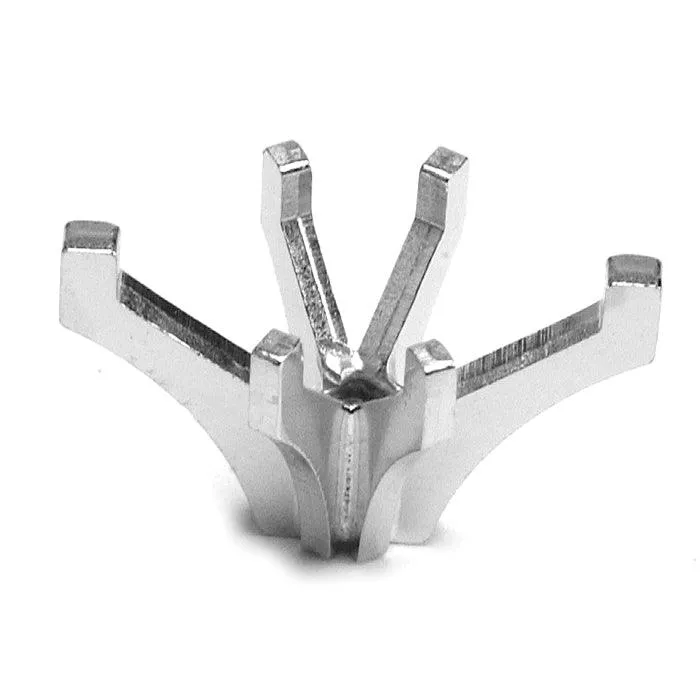 14K White & Platinum Marquise 6-Prong Die Struck Otto Frei