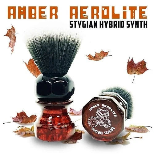 PAA Amber Aerolite Rasierpinsel