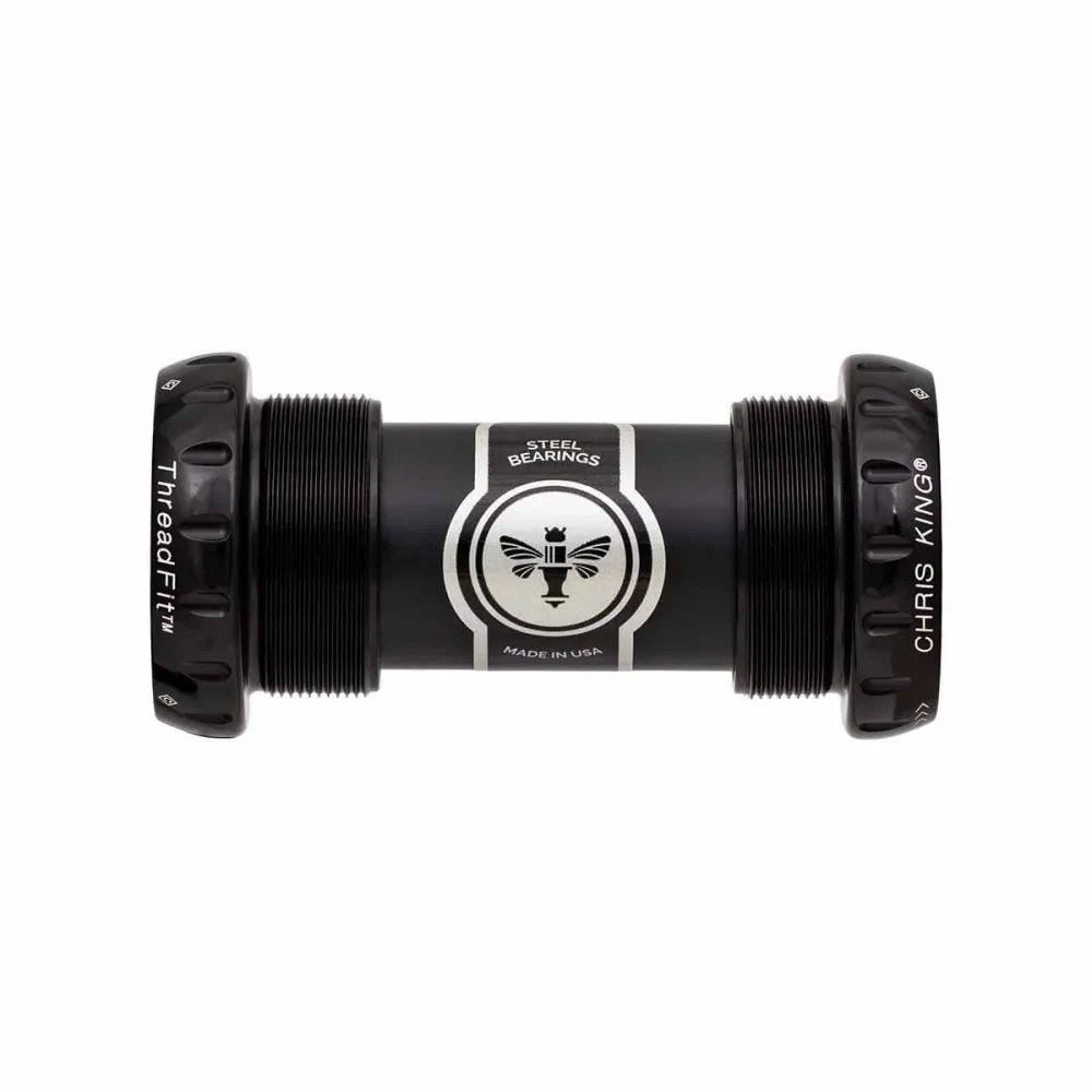 Pedalbox CHRIS KING ThreadFit 24 68/73mm Ceramic Schwarz