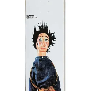 Polar Skate Co. Gonzalez Lorca 8.0 Deck White