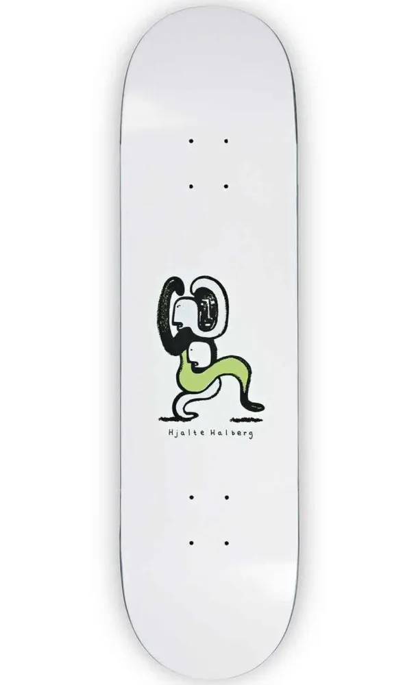 Polar Skate Co. Halberg Lurking 8.25 Deck White