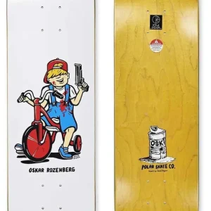 Polar Skate Co. Rozenberg Tricicle 8.5 Deck White