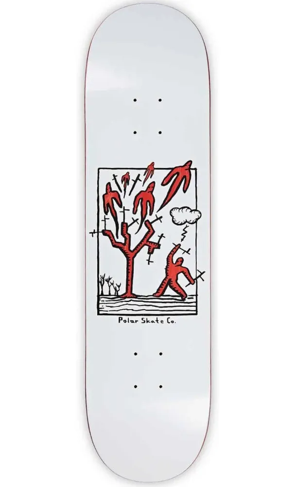 Polar Skate Co. Team Heaven 7.875 Deck White