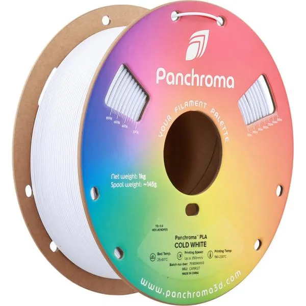 Polymaker Panchroma™ PLA Kaltweiß 1,75 mm 1KG