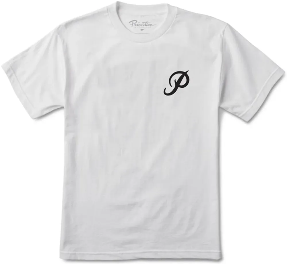 Primitive Classic P Tee White
