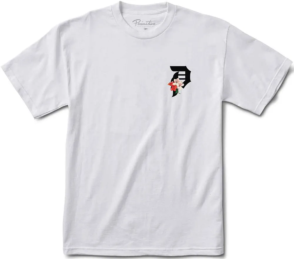 Primitive Dirty P Lily Tee White