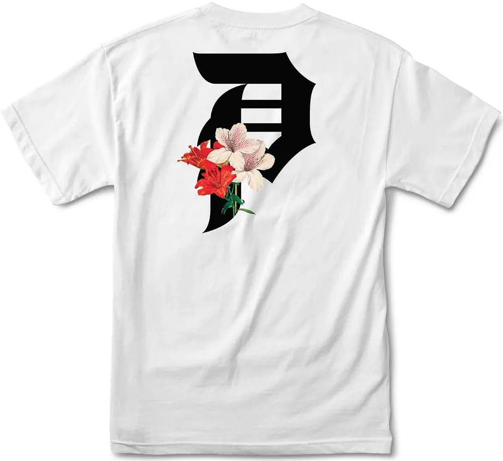Primitive Dirty P Lily Tee White