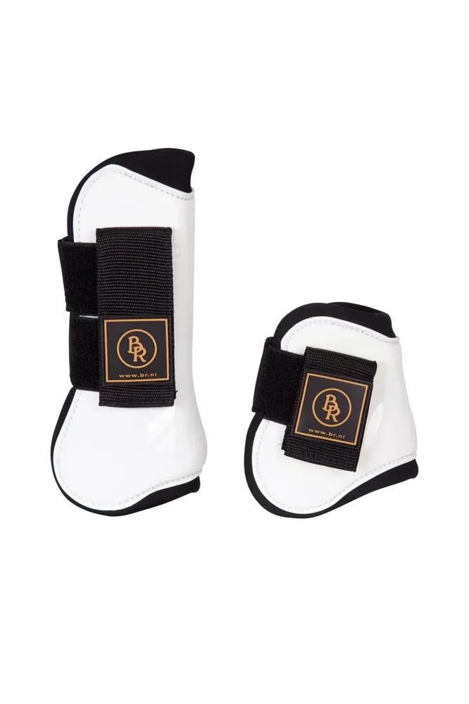 Pro Tech Neopren Gamaschen und Streichkappen Set White V