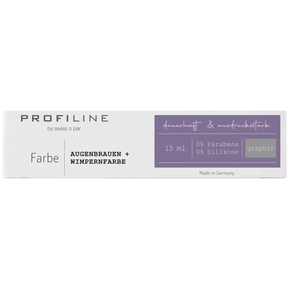 ProfiLine swiss o par Wimpernfarbe graphit 15ml