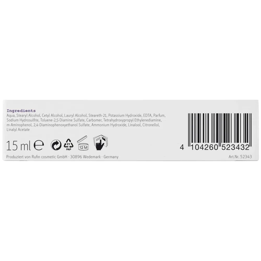 ProfiLine swiss o par Wimpernfarbe graphit 15ml