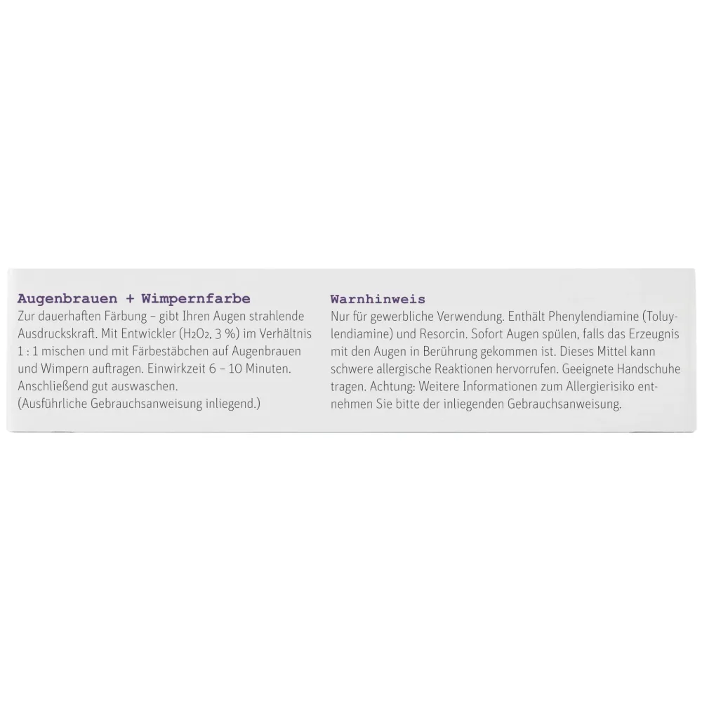 ProfiLine swiss o par Wimpernfarbe graphit 15ml
