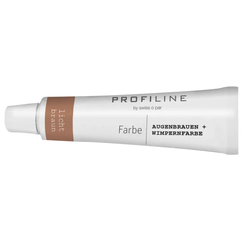 ProfiLine swiss o par Wimpernfarbe lichtbraun 15ml