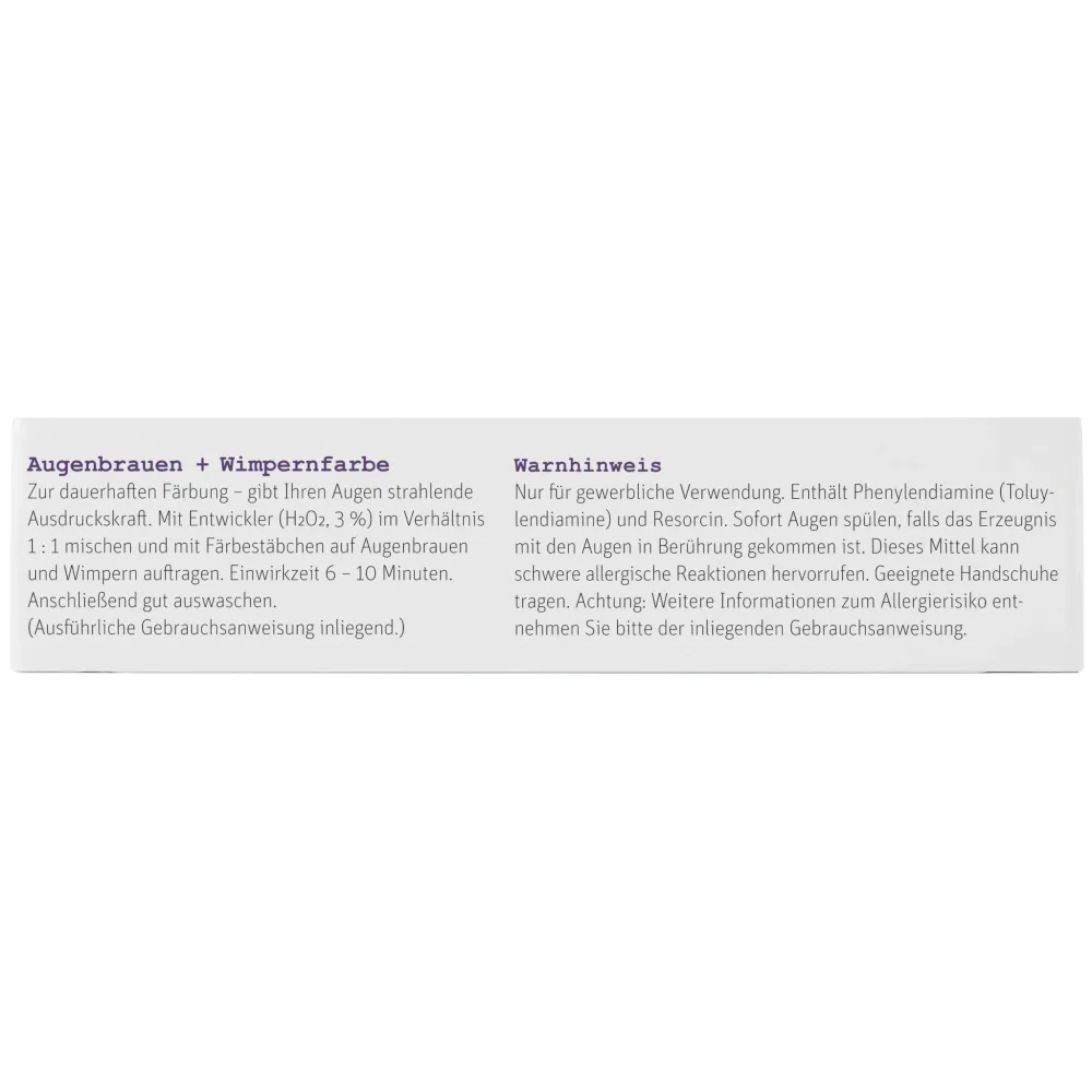ProfiLine swiss o par Wimpernfarbe lichtbraun 15ml