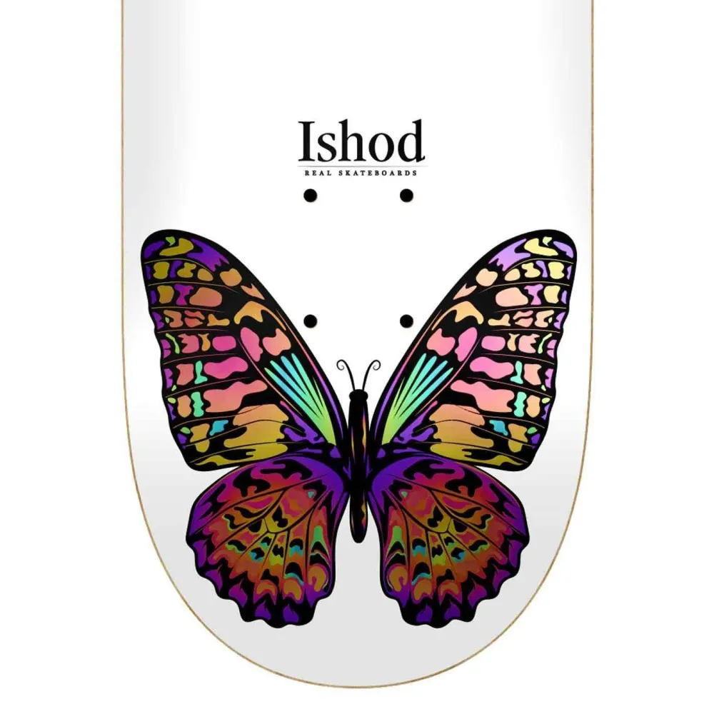 Real Ishod Monarch 8.25 Twin Tail Deck White