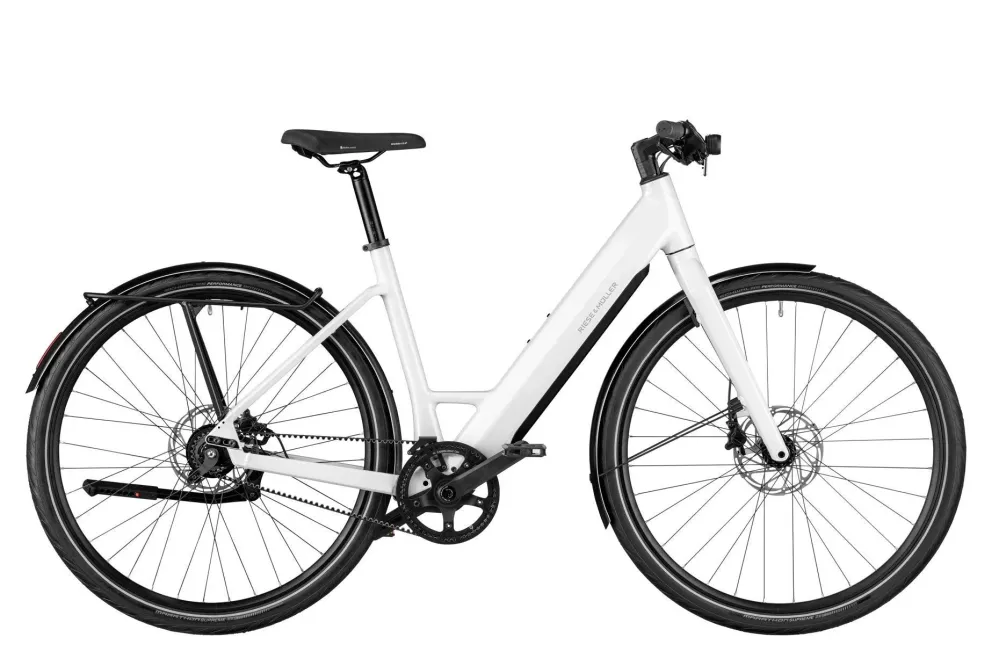 Riese & Müller UBN Six Silent, Fazua 430 Wh pure white