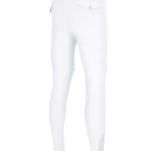 Rodrigo Herren Reithose mit Kniebesatz White W34/L34