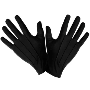 schwarze Handschuhe