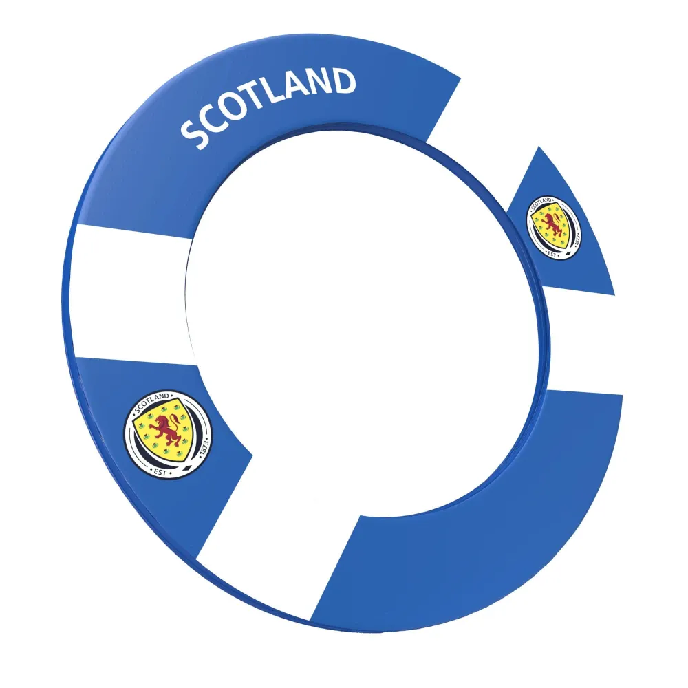 Scotland Football Dartboard Surround – Offizielles Lizenzprodukt – S2 – Blau