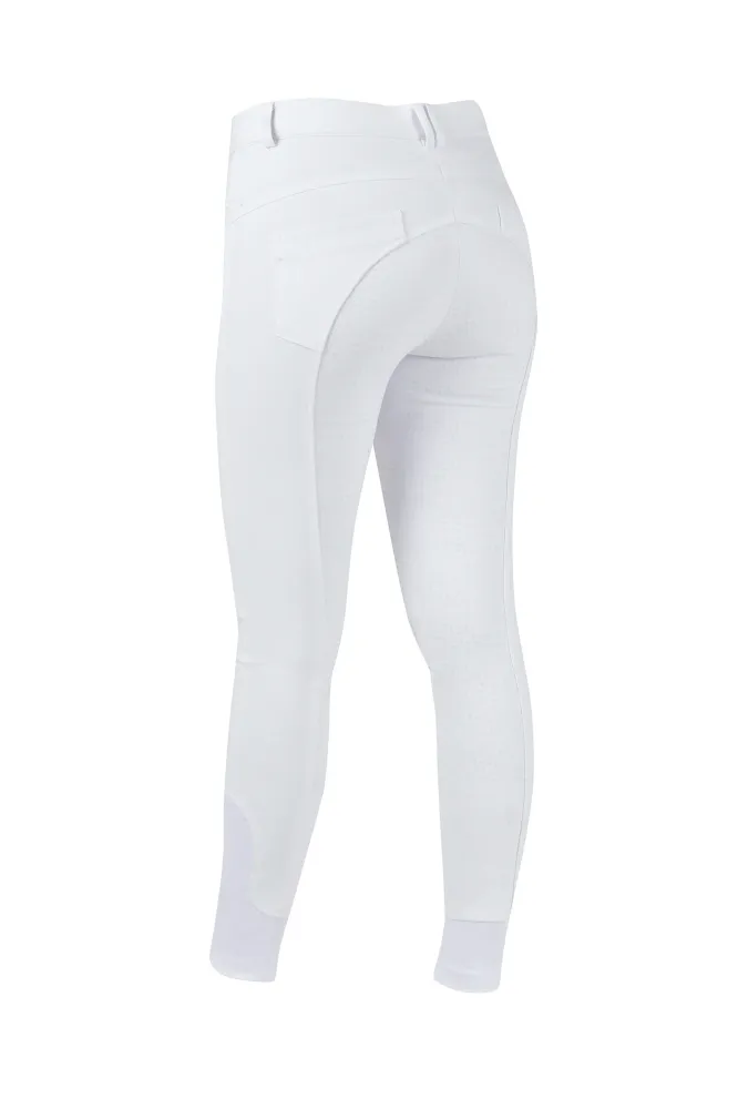 Shelby Damen Reithose mit Vollbesatz White 36