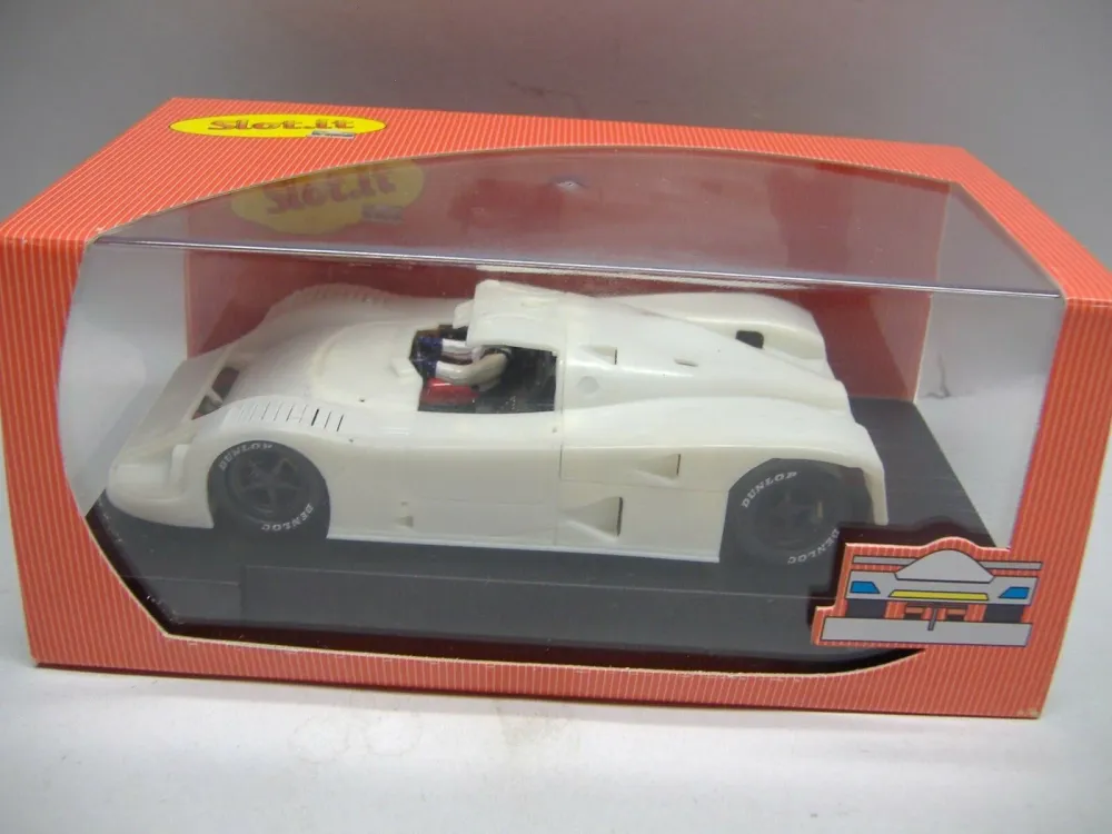Slot.it CA13z Jaguar XJR12 Slotcar analog- white kit NEU & OVP