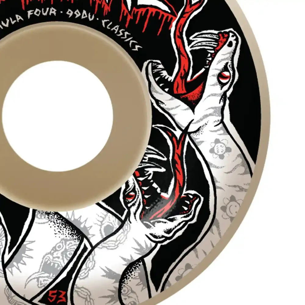 Spitfire 53mm 99A Formula Four Classics Venom Wheels