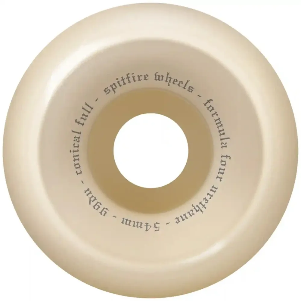 Spitfire 54mm 99A Formula Four Conical Full Venom Script Wheels
