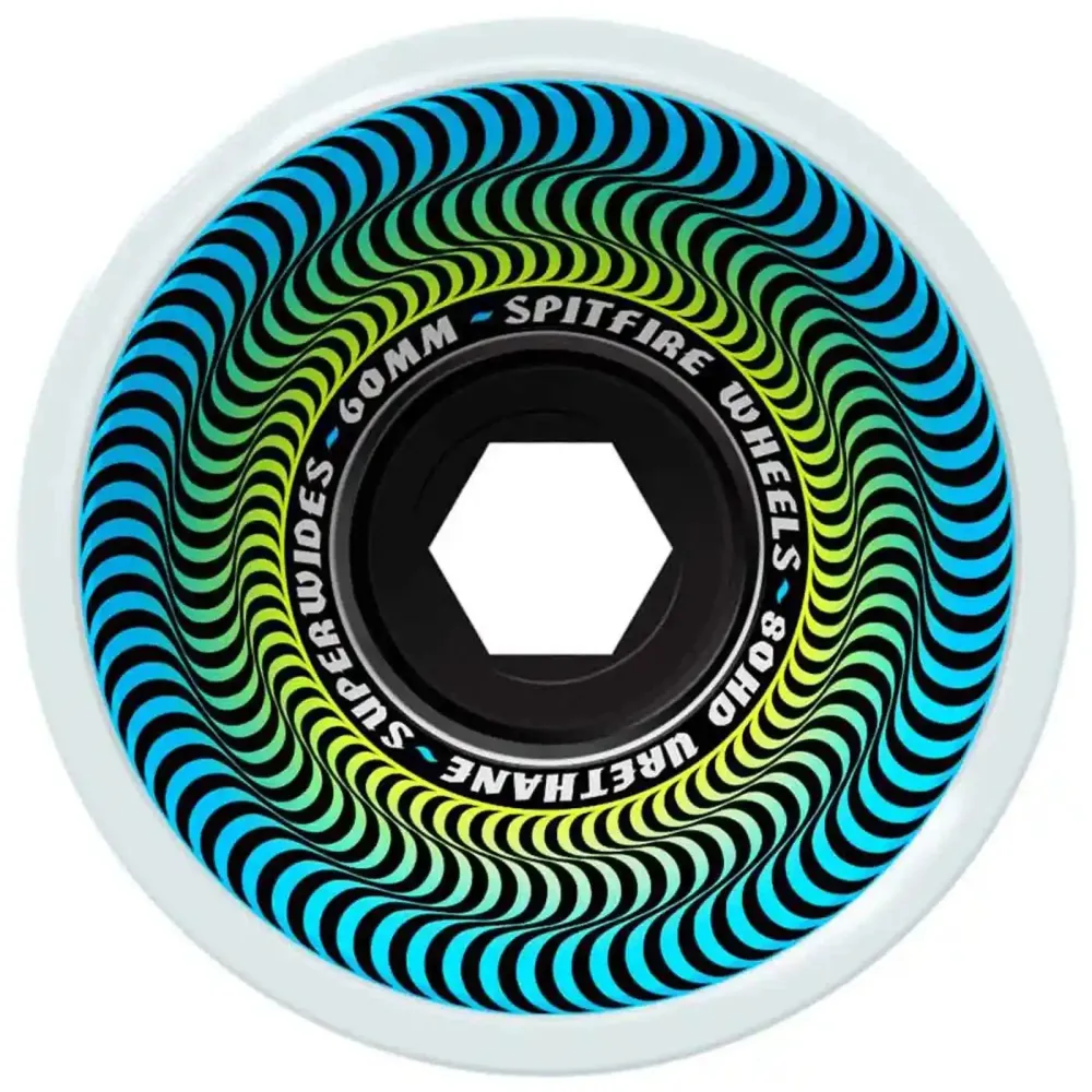Spitfire 80A 60mm Superwides Cruiser Wheels